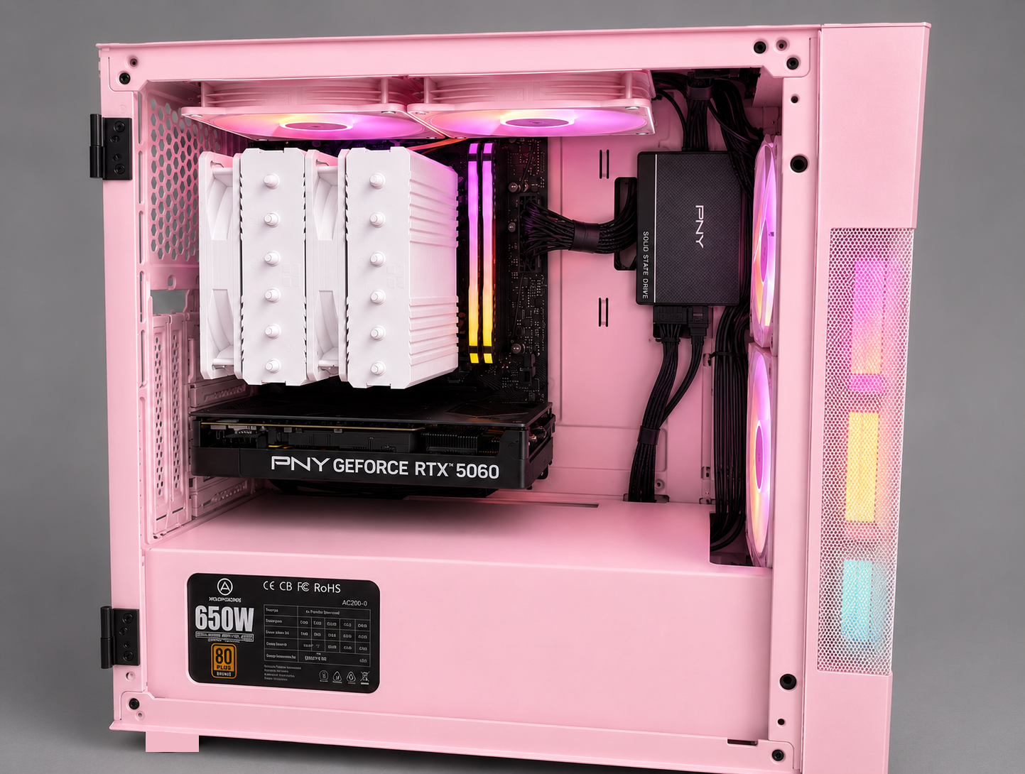 PC Rose - Vue détaillée